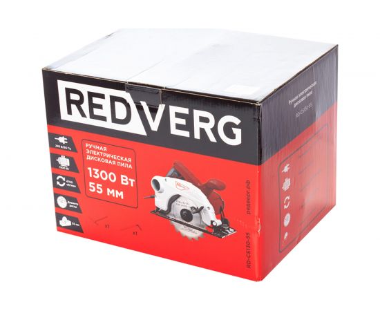 Электрическая дисковая пила REDVERG RD-CS130-55 5022678 – изображение 6