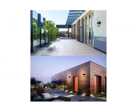 Садово-парковый светильник FERON DH0802 230V E27 черный 06298 – изображение 9