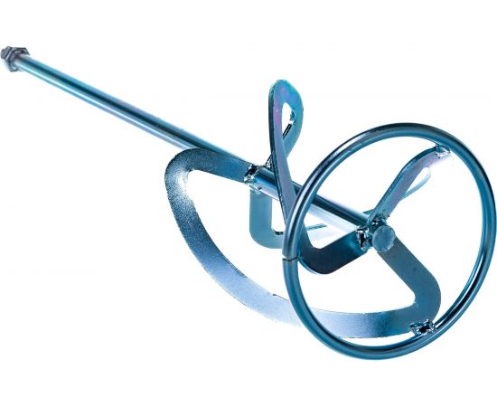 Насадка оцинкованная для тяжелых растворов (120x590 мм; М14) для миксера СИБРТЕХ 848947 