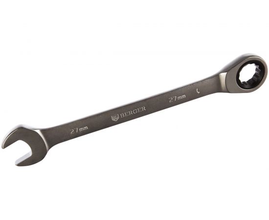 Комбинированный трещоточный ключ 27мм Berger BG BG1108 