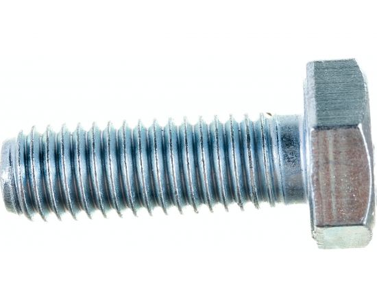 Болт Стройметиз М10х30 DIN 933, класс прочности 8.8, цинк уп. 2 шт 3022031 