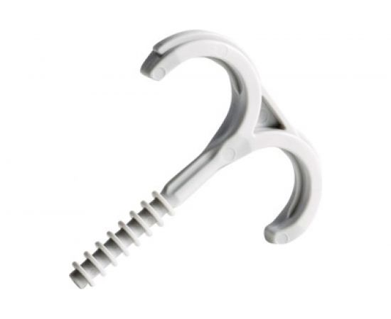 Держатель для труб Экопласт D16-20 мм, F типа, двойной 41826 