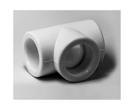 Переходной тройник ООО МультиМирПласт 32/20/32 белый ППР ТРК 32/20/32 