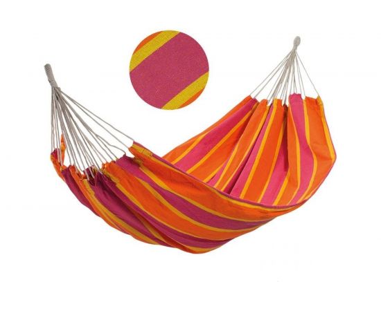 Полотняный гамак Ecos Ham-19 поликоттон, с чехлом для хранения и переноски, р-р 190х150 см 004981 