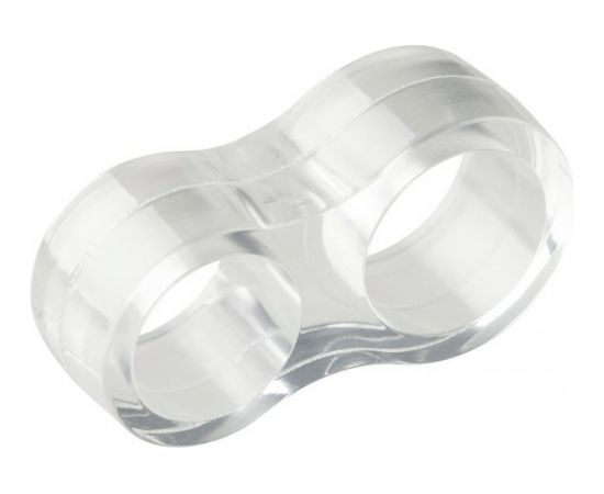 Стоппер - защита на ручку двери Рыжий кот прозрачный, 1 шт. 103716 