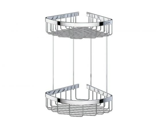 Корзина для душа AM.PM Sense L угловая, двухъярусная A7452200 
