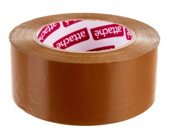 Упаковочная клейкая лента Attache 48 мм х 132 м, 45 мкм, коричневая 107248 