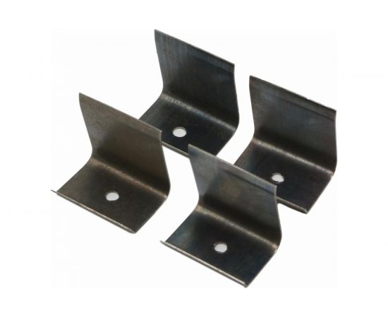 Пружинная скоба Левша для крепления подокон. ПВХ, 4 шт. У1-2349 