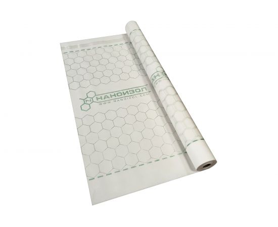 Ветро-влагозащитная паропроницаемая мембрана Наноизол A с клеевой лентой, 70 кв. м 4610003800963 