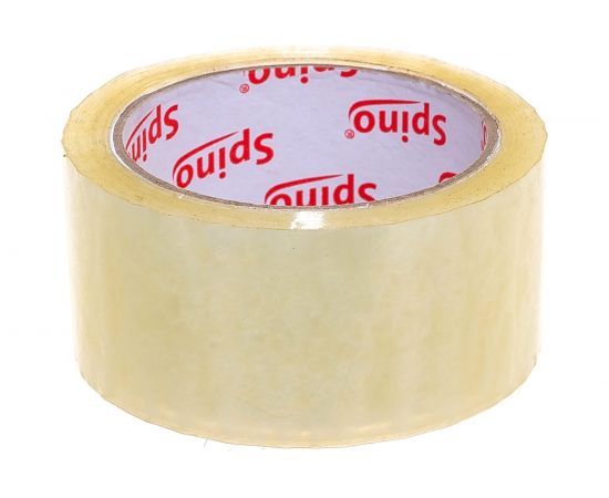 Упаковочная лента SPINO 36 мм x 66 м, прозрачная, PP 78316 