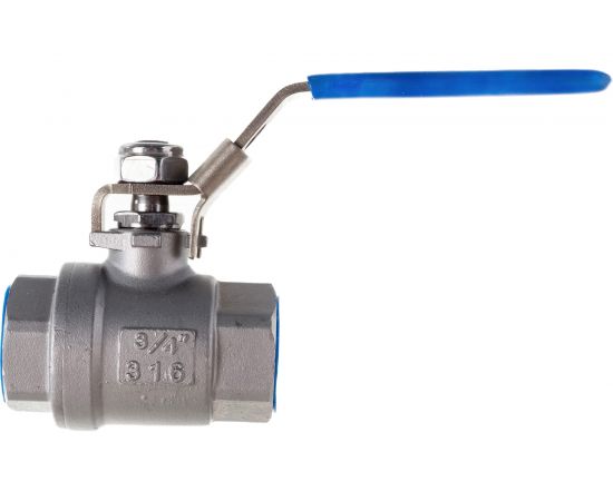 Нержавеющий полнопроходной кран DN.ru КШМП.316.230 Ду20 Ру63 SS316 резьбовой DN.ru-КШМП.316.230-020-h 