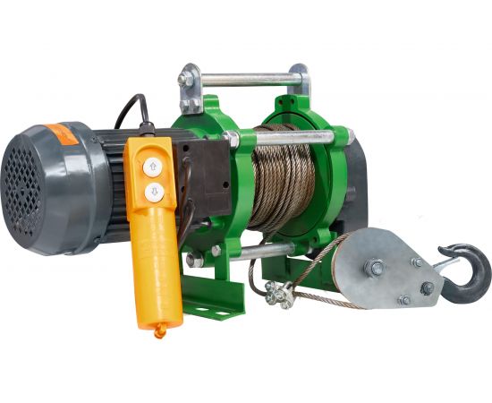 Лебедка электрическая (300/600кг, 30/15м, U=380v, P3, 50HZ) EURO-LIFT KCD 00019828 