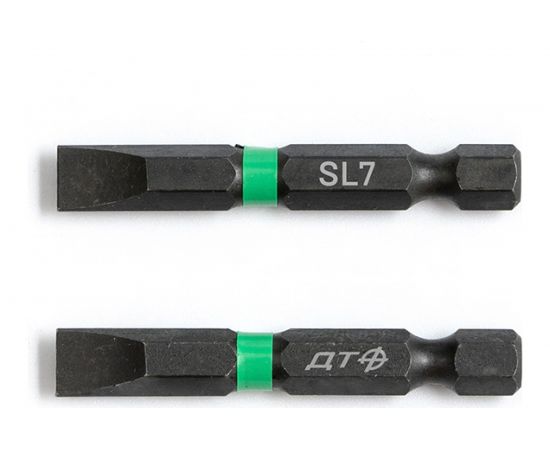 Бита ударная (2 шт; SL7х50 мм; 1/4"") Дело Техники 792522 – изображение 2