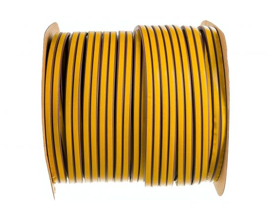 Уплотнитель STARFIX тип D коричневый 9х8 мм 100 м SF1013-02 – изображение 2