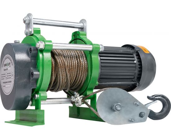 Лебедка электрическая (300/600кг, 30/15м, U=380v, P3, 50HZ) EURO-LIFT KCD 00019828 – изображение 2