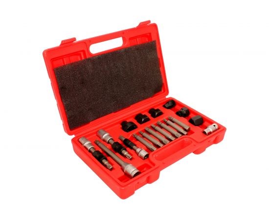 Съемник шкива генератора 18 предметов, полный набор AE&T TA-A1087 – изображение 2