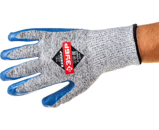 Перчатки Зубр ЭКСПЕРТ размер XL 10 11277-XL – изображение 2