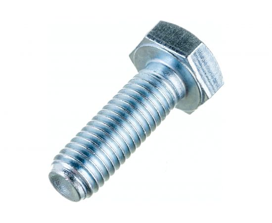 Болт Стройметиз М10х30 DIN 933, класс прочности 8.8, цинк уп. 2 шт 3022031 – изображение 2