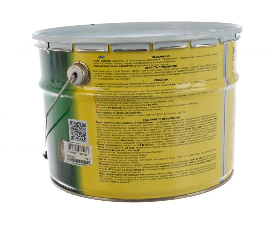 Грунт-антисептик Акватекс еловая зелень 10 л 522 – изображение 3