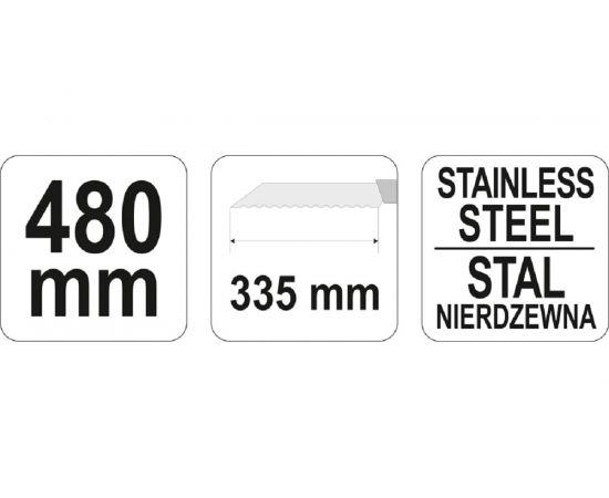 Нож для резки строительной изоляции YATO 480мм YT-7624 – изображение 3