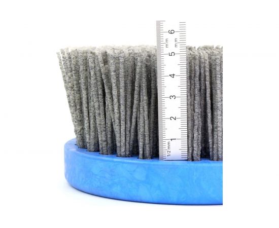 Щетка чашечная нейлон 1-016 130 мм; P46 по дереву для браширования на УПМ/УШМ OSBORN 614.916-9301 – изображение 3