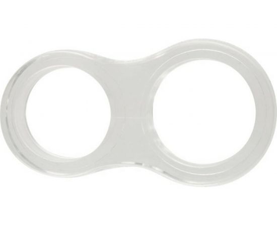 Стоппер - защита на ручку двери Рыжий кот прозрачный, 1 шт. 103716 – изображение 3