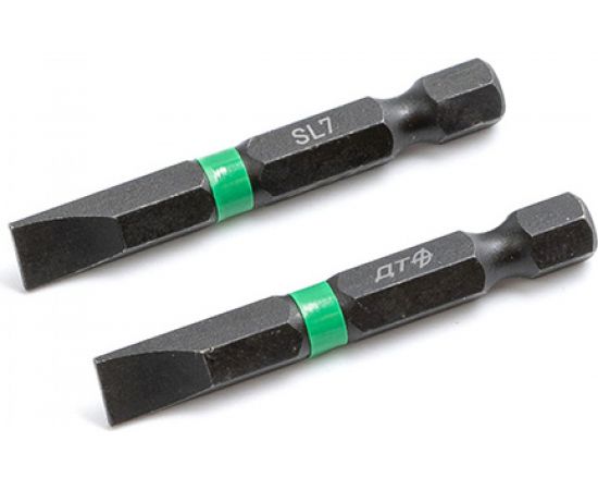 Бита ударная (2 шт; SL7х50 мм; 1/4"") Дело Техники 792522 – изображение 3