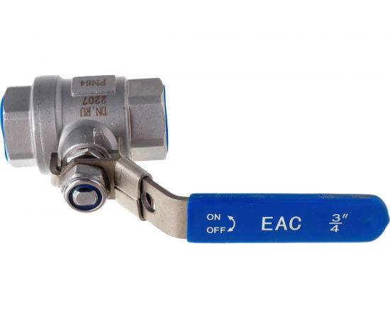 Нержавеющий полнопроходной кран DN.ru КШМП.316.230 Ду20 Ру63 SS316 резьбовой DN.ru-КШМП.316.230-020-h – изображение 3