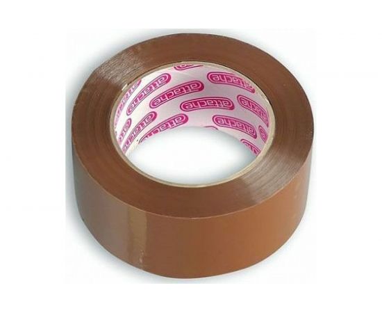Упаковочная клейкая лента Attache 48 мм х 132 м, 45 мкм, коричневая 107248 – изображение 4