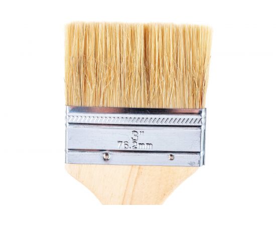 Плоская кисть Шабашка №3 /75 ММ ДЕРЕВ РУЧКА 108-5030 45972 – изображение 4