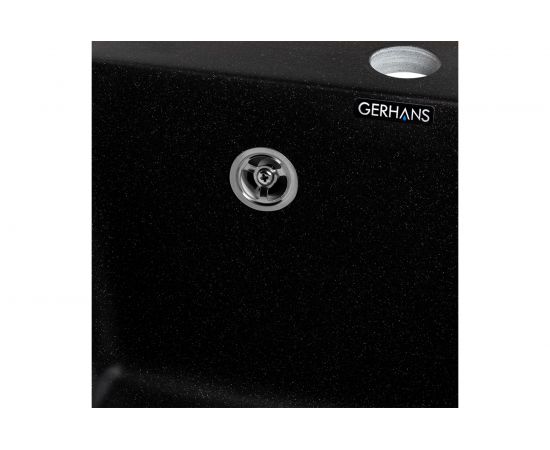 Кухонная мойка Gerhans A 10 25 ОНИКС /БЕЛАРУСЬ/ 410х482 мм А10-25 – изображение 4