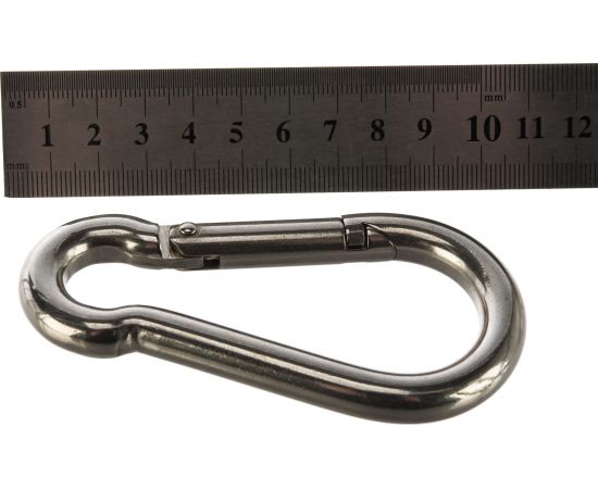 Усиленный карабин ЕВРОПАРТНЕР 10х100, нержав. сталь, 1 шт. G1 7541 – изображение 4