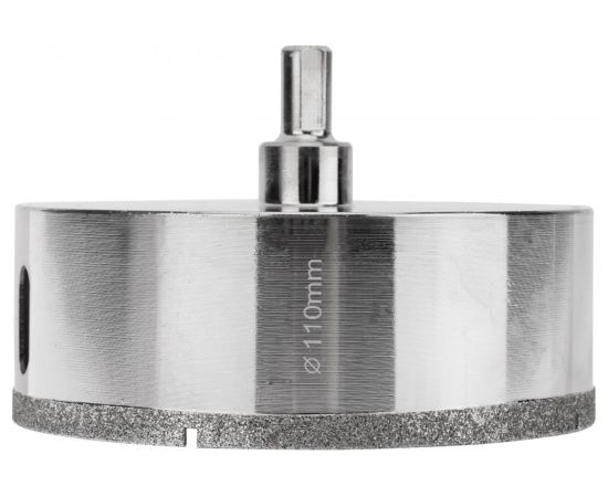 Коронка алмазная 110 мм по керамограниту с центровочным сверлом KRANZ KR-92-0022 – изображение 4