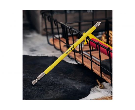 Бита (PH2x150 мм; сталь S2) для шуруповерта KRANZ KR-92-0411-1 – изображение 5