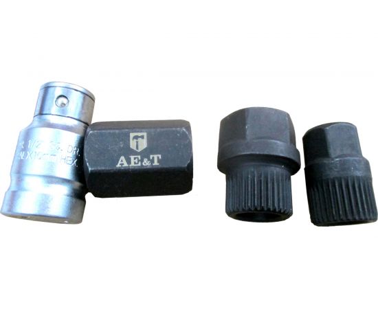 Съемник шкива генератора 18 предметов, полный набор AE&T TA-A1087 – изображение 8