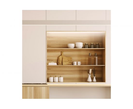 Светодиодная лента Apeyron 24В, 8Вт/м, smd2835, 60д/м, IP20, 700Лм/м, подложка S-типа 6мм, 5м, теплый белый 00-349 – изображение 8