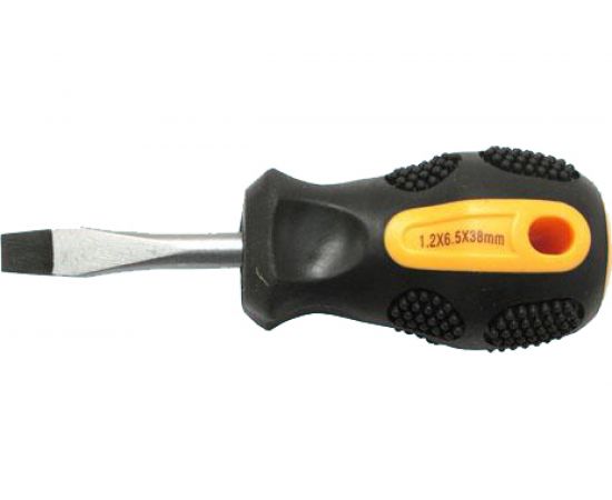Шлицевая отвертка CNIC 100x1,2x6,5мм р.ч.38мм с магн. наконечником KT 2118-13 30029 