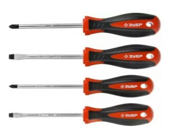 Набор отверток ЗУБР Мастер-4 4 шт 25065-H4_z03 