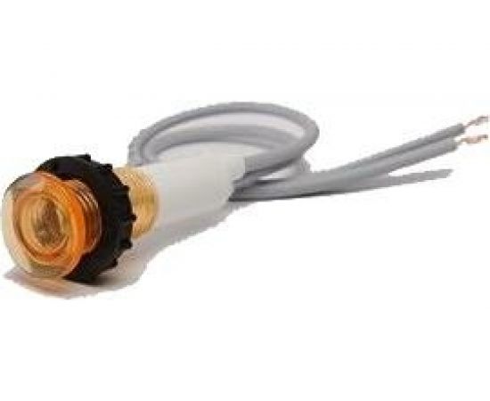 Сигнальная арматура Emas 10мм желтая с лампой накаливания, 230В S100NS 