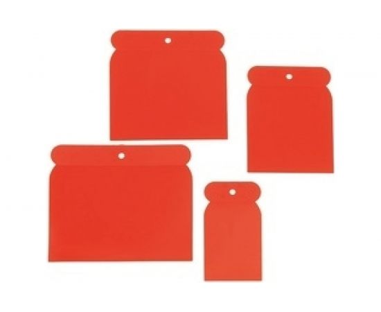 Особо гибкая пластиковая лопатка MAKO стойкая к растворителям, 4 шт в упаковке 812204SB 