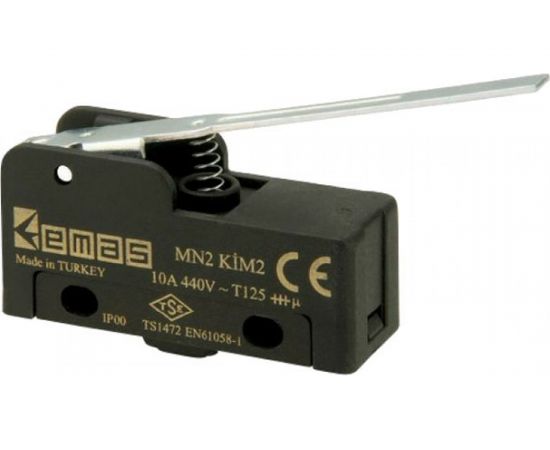 Мини-выключатель Emas с длинным рычажком, 440В ,10А. MN2KIM2 