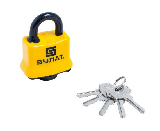 Навесной всепогодный замок БУЛАТ ВС 0340 13454 