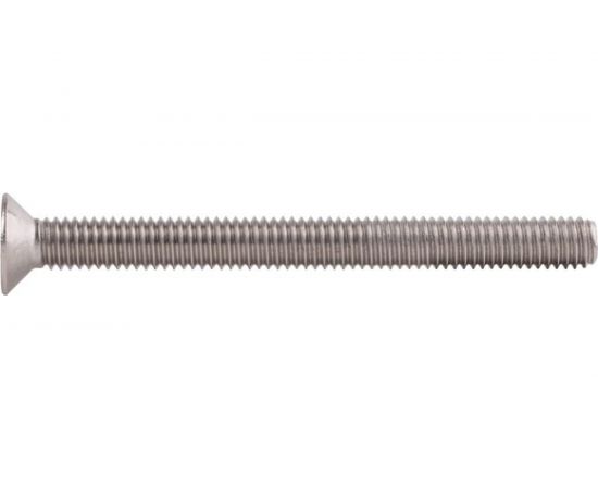 Потайной винт КРЕП-КОМП нержавейка, DIN965, А2, 6х90, 10 шт. впн690мф 