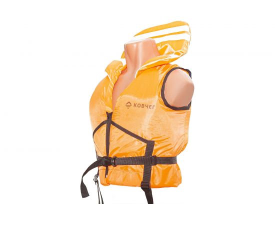 Спасательный жилет КОВЧЕГ Юниор, 4-6 лет, до 20 кг, оранжевый 725301033 