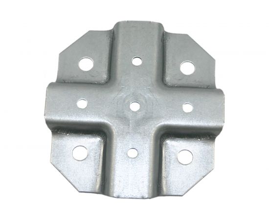 Крепеж для профильной трубы Х-образный оцинкованный, РемоКолор 70-0-844 