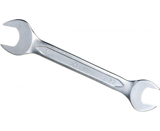 Рожковый ключ 27*30мм Cr-V холодная штамповка KRAFT KT 700536 