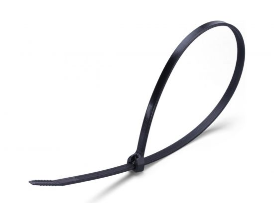 Нейлоновые стяжки FORTISFLEX КСЗ 8х200 черные 74112 