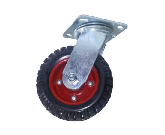 Колесо литое поворотное с протекторной резиной PS 160 (160 мм; 200 кг) А5 1001069 