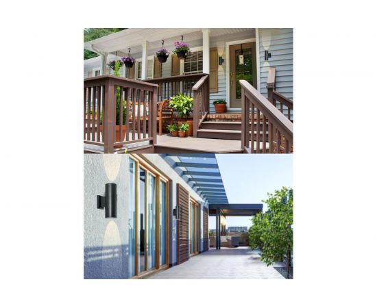 Уличный светодиодный светильник FERON DH0706, серия Бостон, 10W, 3000К, 1600Lm, IP54, черный 11662 – изображение 11