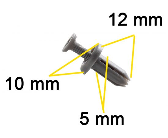 Автокрепеж для Lexus/Toyota 10 шт 9046705090B1, 9046705090 КрепАвто 0323 – изображение 2